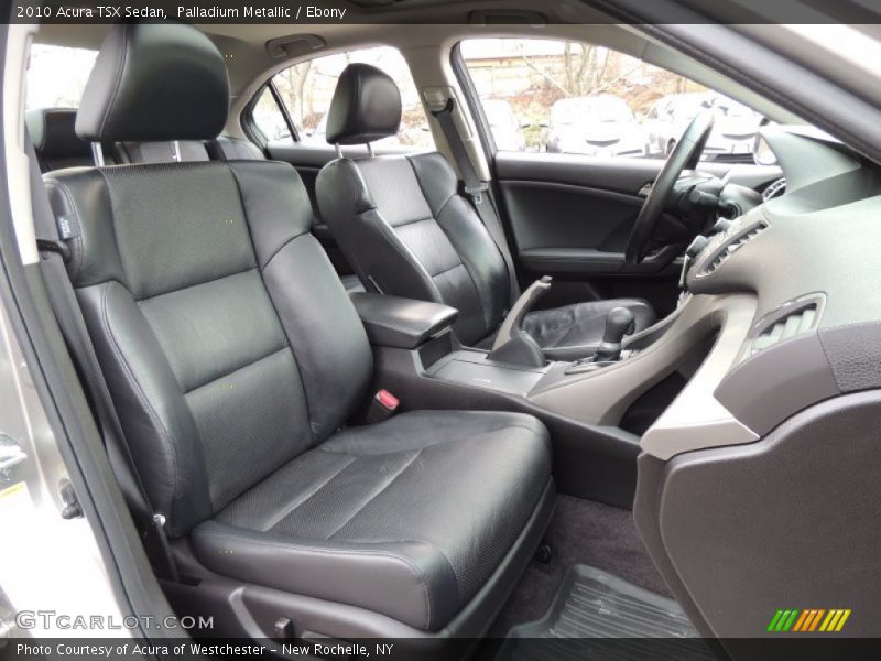 Palladium Metallic / Ebony 2010 Acura TSX Sedan