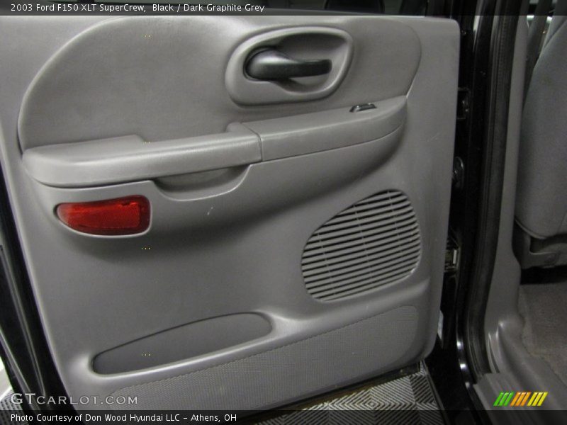 Black / Dark Graphite Grey 2003 Ford F150 XLT SuperCrew