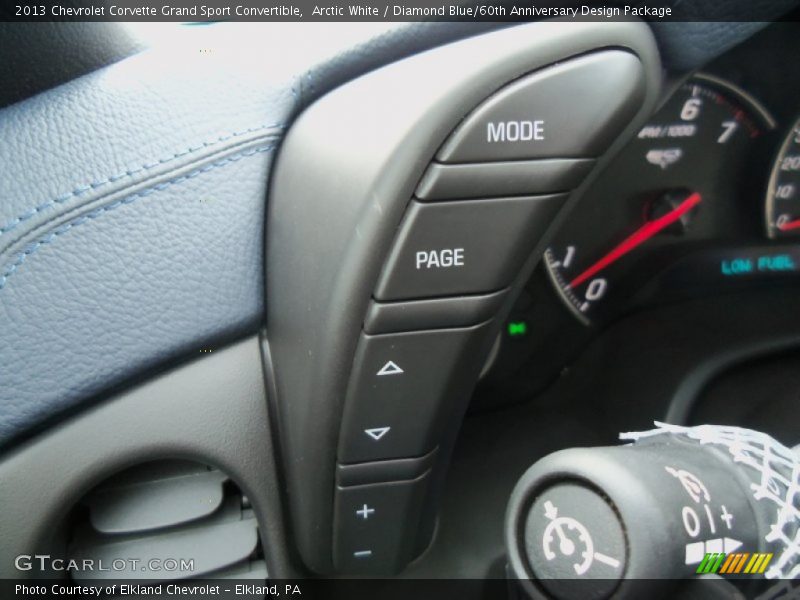 Controls of 2013 Corvette Grand Sport Convertible
