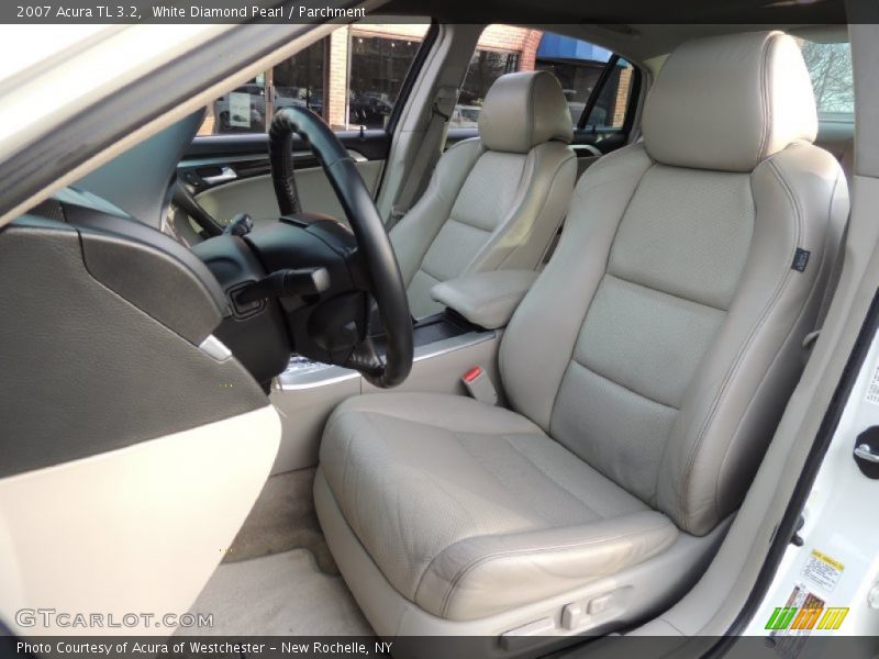 Front Seat of 2007 TL 3.2