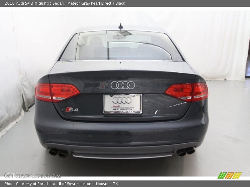 Meteor Gray Pearl Effect / Black 2010 Audi S4 3.0 quattro Sedan