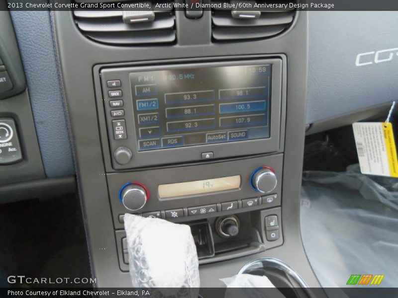 Controls of 2013 Corvette Grand Sport Convertible