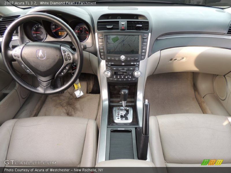 Dashboard of 2007 TL 3.2