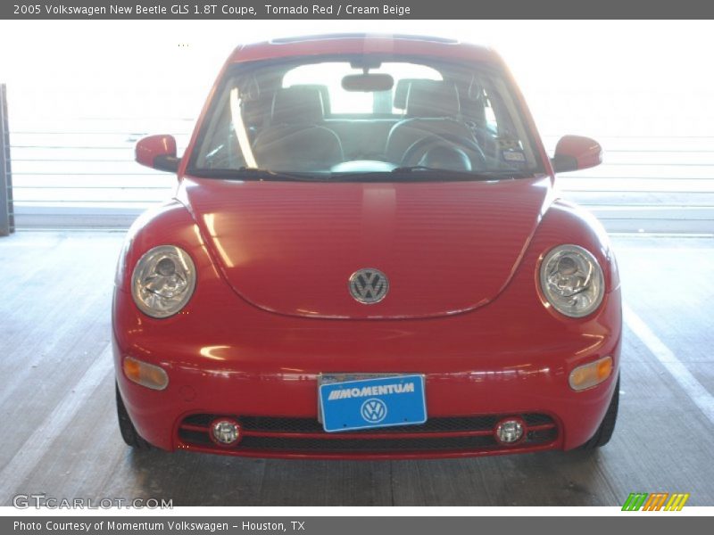 Tornado Red / Cream Beige 2005 Volkswagen New Beetle GLS 1.8T Coupe