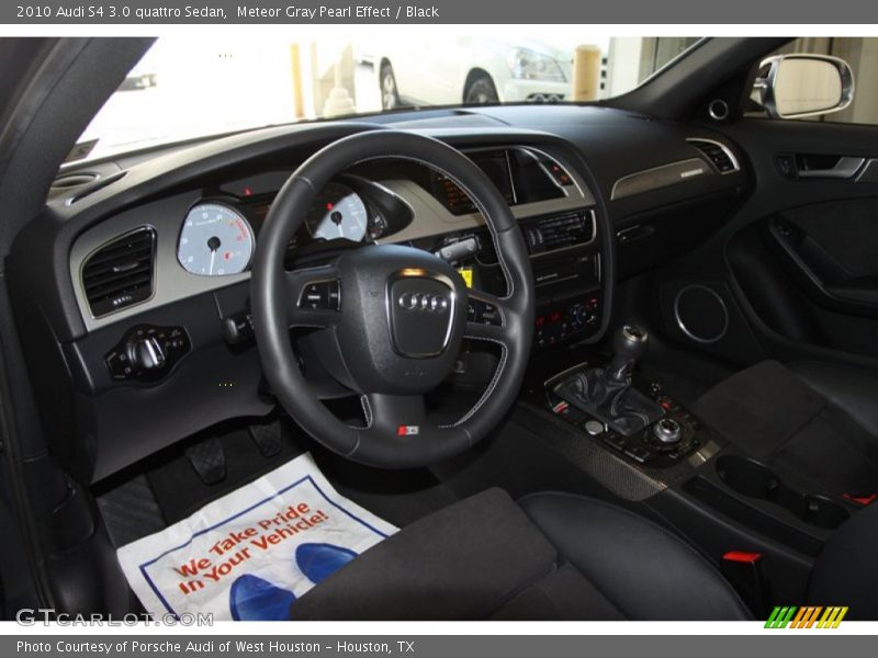 Meteor Gray Pearl Effect / Black 2010 Audi S4 3.0 quattro Sedan