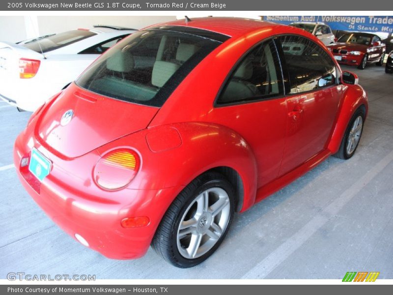 Tornado Red / Cream Beige 2005 Volkswagen New Beetle GLS 1.8T Coupe
