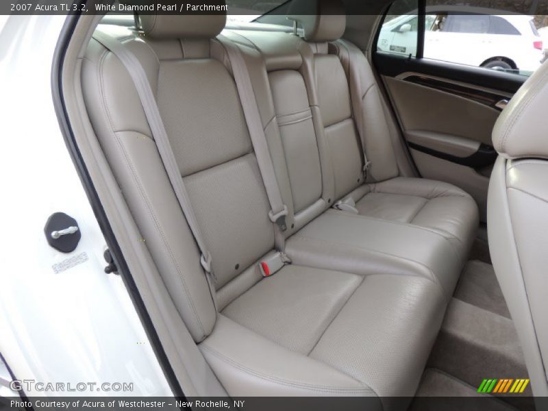 Rear Seat of 2007 TL 3.2