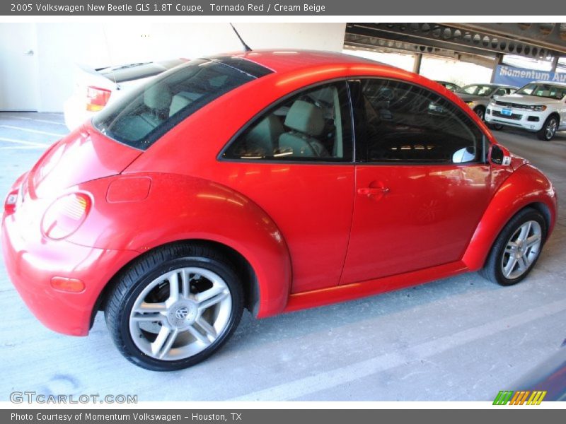 Tornado Red / Cream Beige 2005 Volkswagen New Beetle GLS 1.8T Coupe