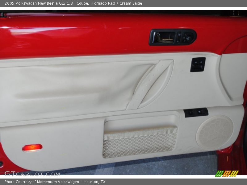 Tornado Red / Cream Beige 2005 Volkswagen New Beetle GLS 1.8T Coupe