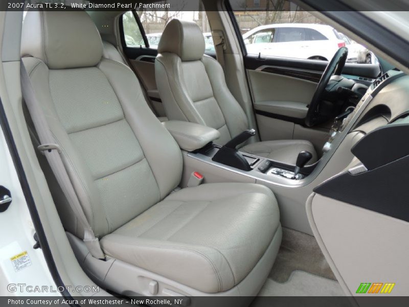 Front Seat of 2007 TL 3.2