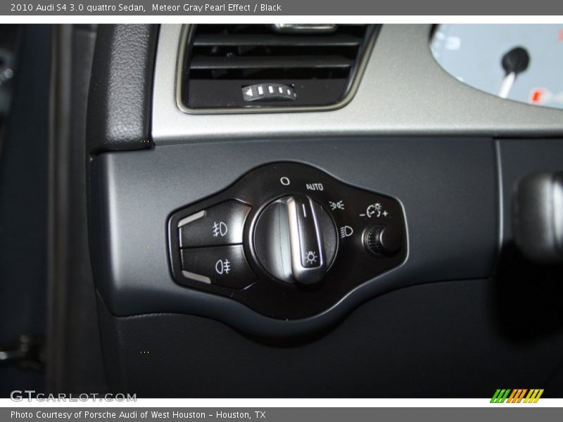 Meteor Gray Pearl Effect / Black 2010 Audi S4 3.0 quattro Sedan