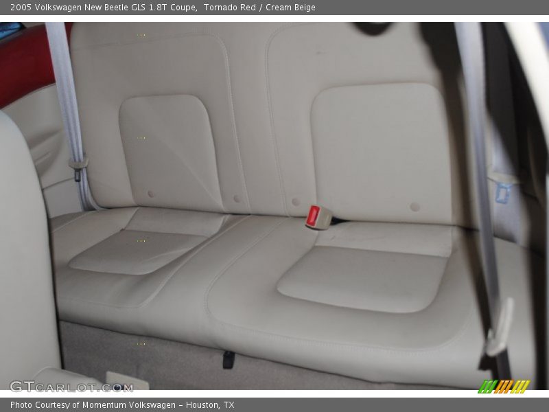 Tornado Red / Cream Beige 2005 Volkswagen New Beetle GLS 1.8T Coupe