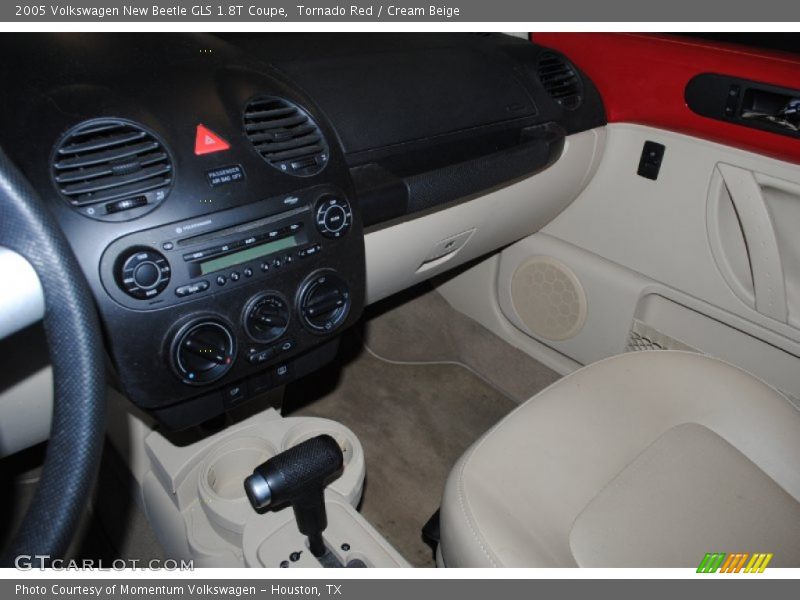 Tornado Red / Cream Beige 2005 Volkswagen New Beetle GLS 1.8T Coupe