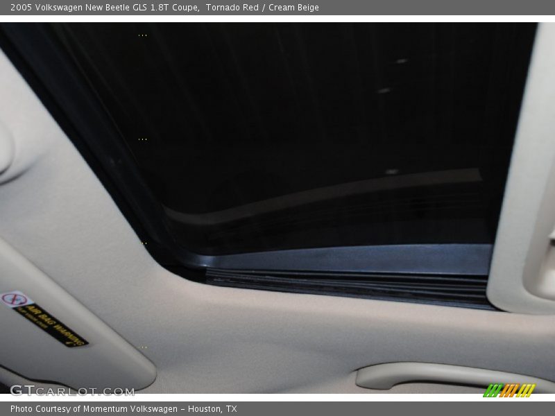 Tornado Red / Cream Beige 2005 Volkswagen New Beetle GLS 1.8T Coupe