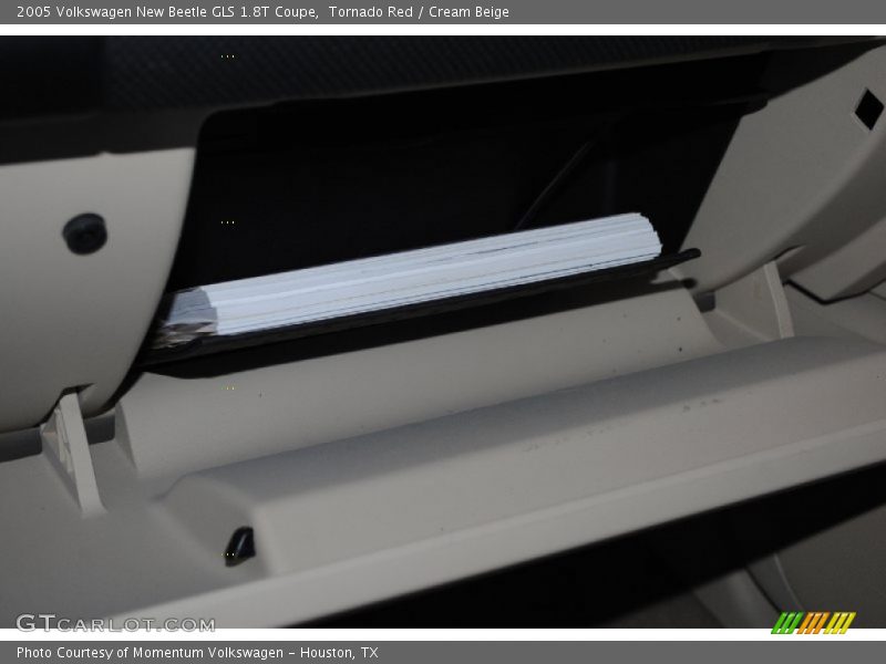 Tornado Red / Cream Beige 2005 Volkswagen New Beetle GLS 1.8T Coupe