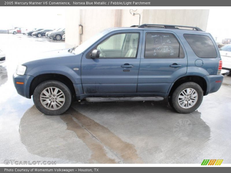 Norsea Blue Metallic / Pebble/Light Parchment 2005 Mercury Mariner V6 Convenience