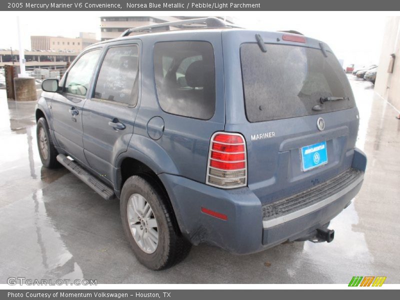 Norsea Blue Metallic / Pebble/Light Parchment 2005 Mercury Mariner V6 Convenience