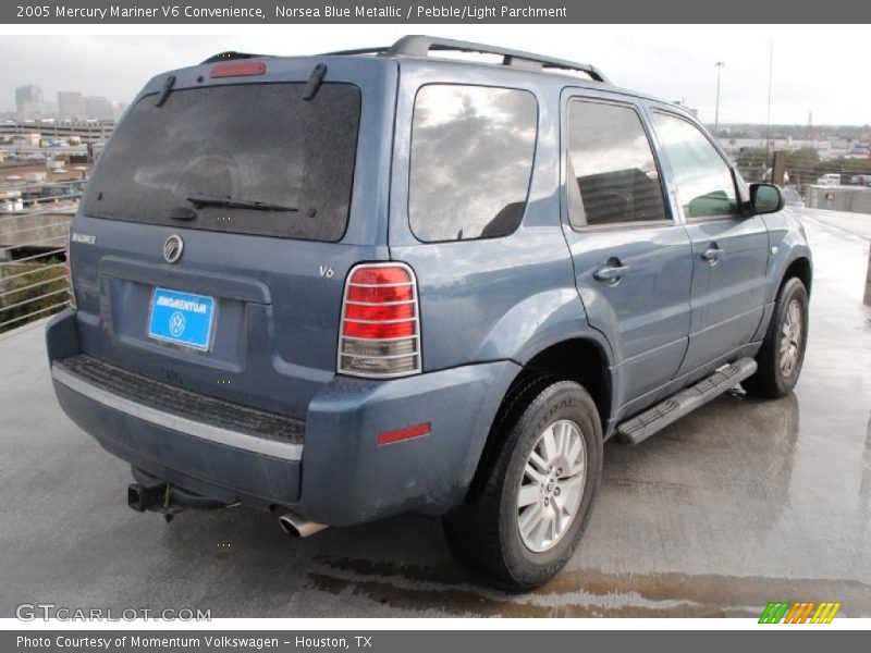 Norsea Blue Metallic / Pebble/Light Parchment 2005 Mercury Mariner V6 Convenience