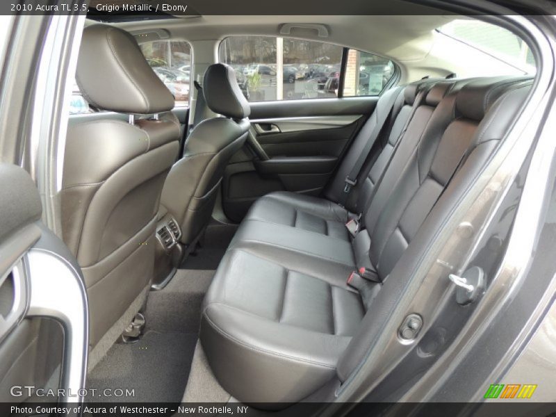 Grigio Metallic / Ebony 2010 Acura TL 3.5