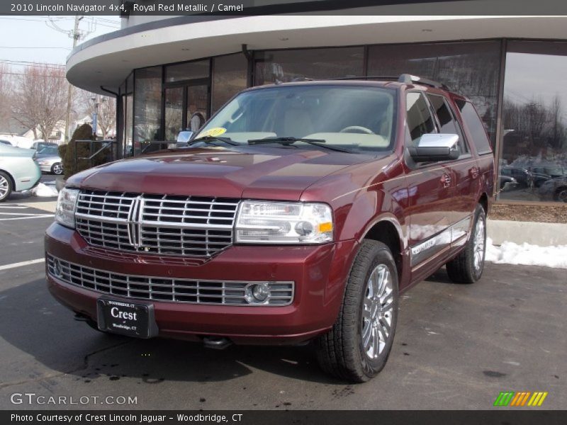 Royal Red Metallic / Camel 2010 Lincoln Navigator 4x4