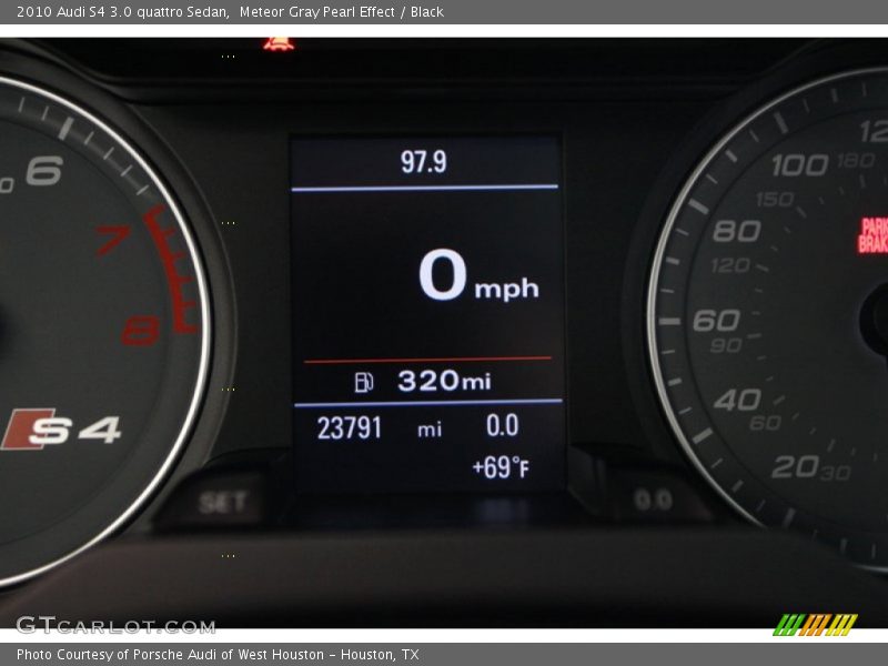 Meteor Gray Pearl Effect / Black 2010 Audi S4 3.0 quattro Sedan