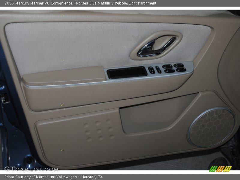 Norsea Blue Metallic / Pebble/Light Parchment 2005 Mercury Mariner V6 Convenience