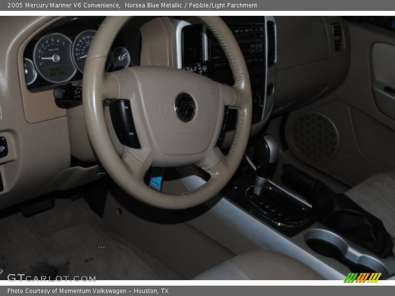 Norsea Blue Metallic / Pebble/Light Parchment 2005 Mercury Mariner V6 Convenience