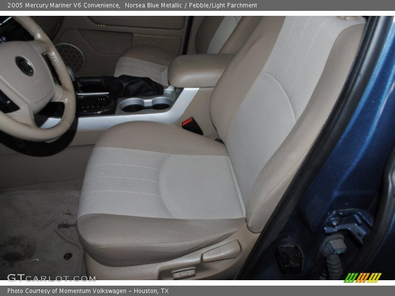 Norsea Blue Metallic / Pebble/Light Parchment 2005 Mercury Mariner V6 Convenience
