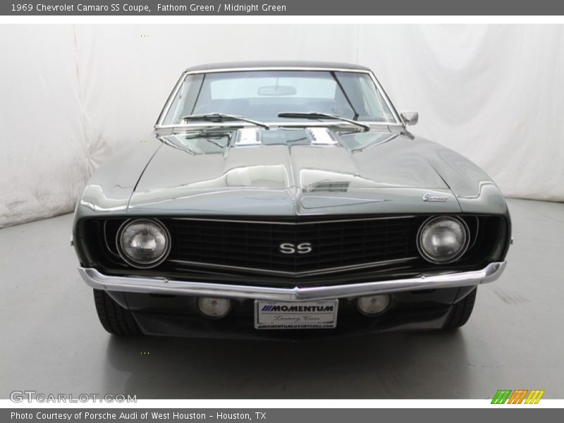 Fathom Green / Midnight Green 1969 Chevrolet Camaro SS Coupe