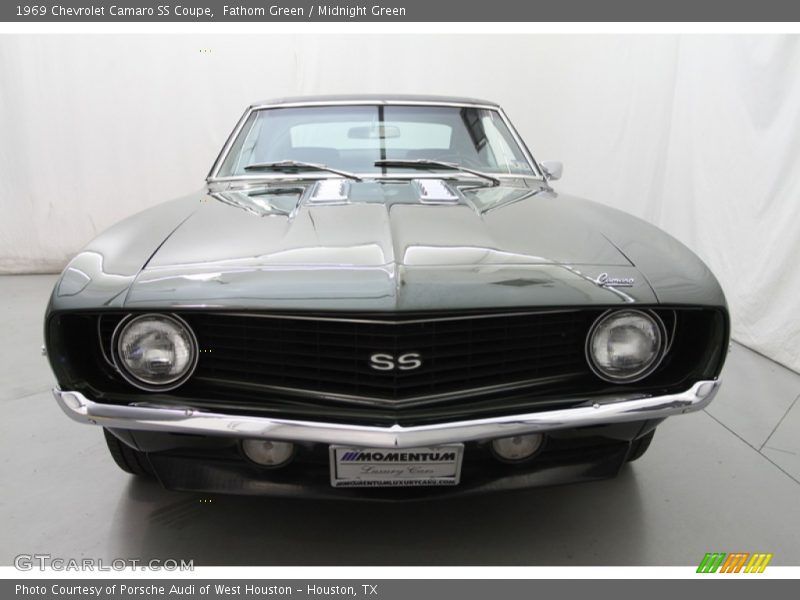 Fathom Green / Midnight Green 1969 Chevrolet Camaro SS Coupe