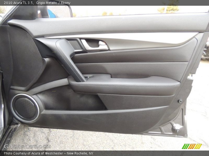 Grigio Metallic / Ebony 2010 Acura TL 3.5