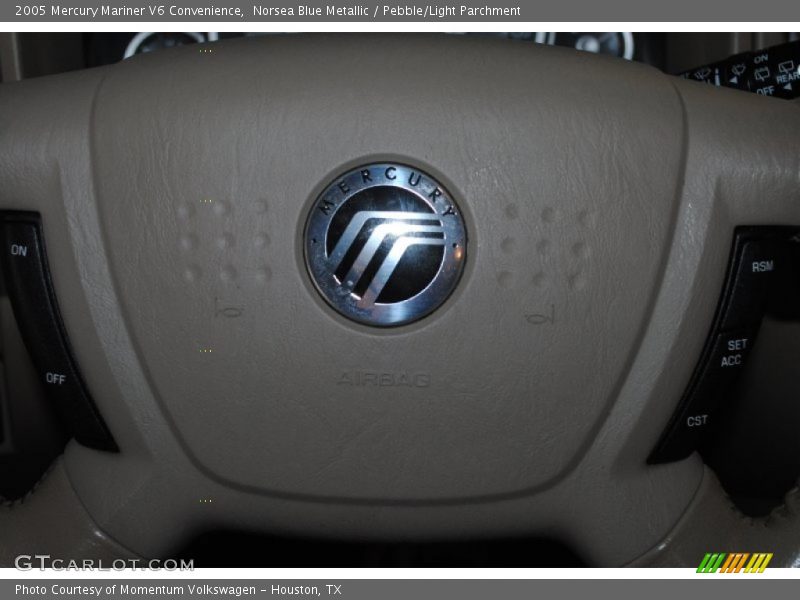 Norsea Blue Metallic / Pebble/Light Parchment 2005 Mercury Mariner V6 Convenience