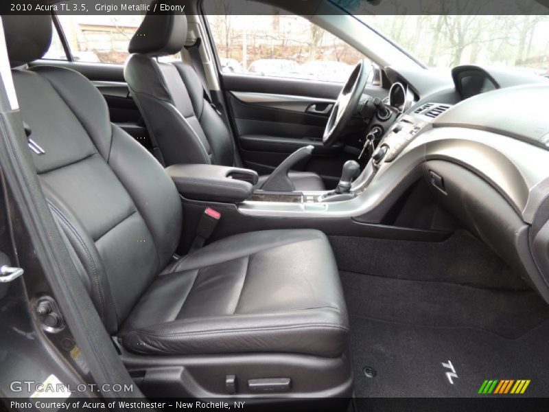 Grigio Metallic / Ebony 2010 Acura TL 3.5