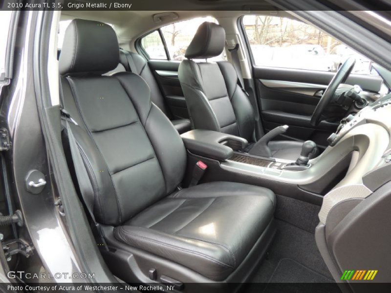 Grigio Metallic / Ebony 2010 Acura TL 3.5