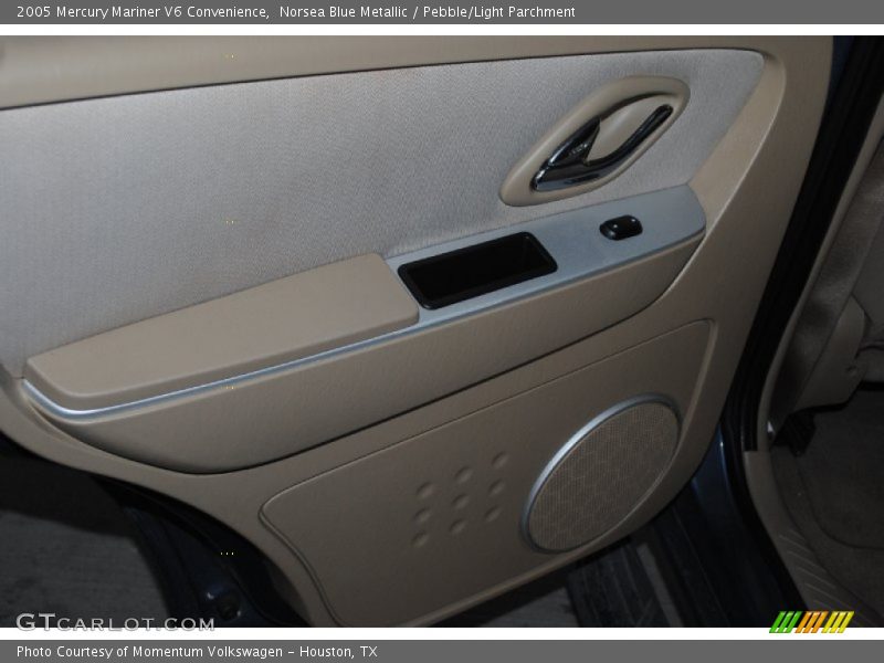 Norsea Blue Metallic / Pebble/Light Parchment 2005 Mercury Mariner V6 Convenience