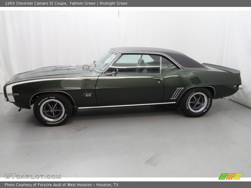  1969 Camaro SS Coupe Fathom Green