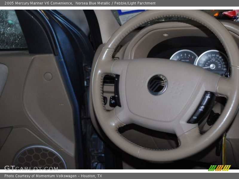 Norsea Blue Metallic / Pebble/Light Parchment 2005 Mercury Mariner V6 Convenience