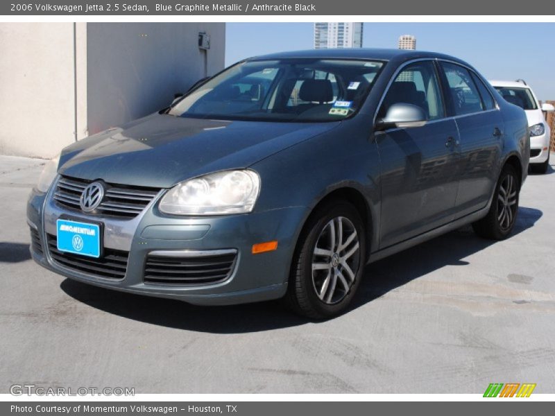 Blue Graphite Metallic / Anthracite Black 2006 Volkswagen Jetta 2.5 Sedan