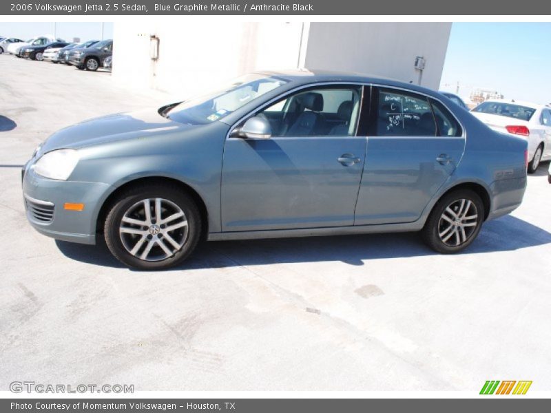 Blue Graphite Metallic / Anthracite Black 2006 Volkswagen Jetta 2.5 Sedan