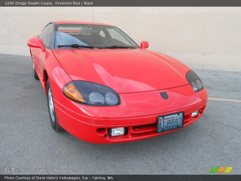 Firestorm Red / Black 1996 Dodge Stealth Coupe