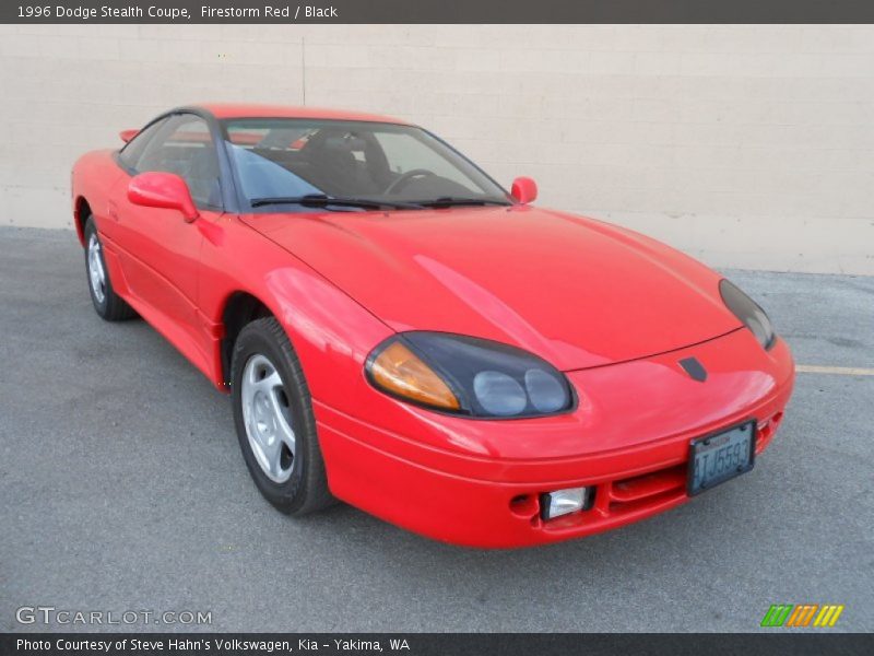 Firestorm Red / Black 1996 Dodge Stealth Coupe