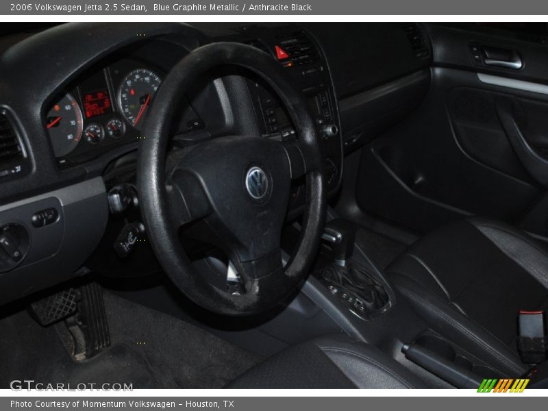 Blue Graphite Metallic / Anthracite Black 2006 Volkswagen Jetta 2.5 Sedan