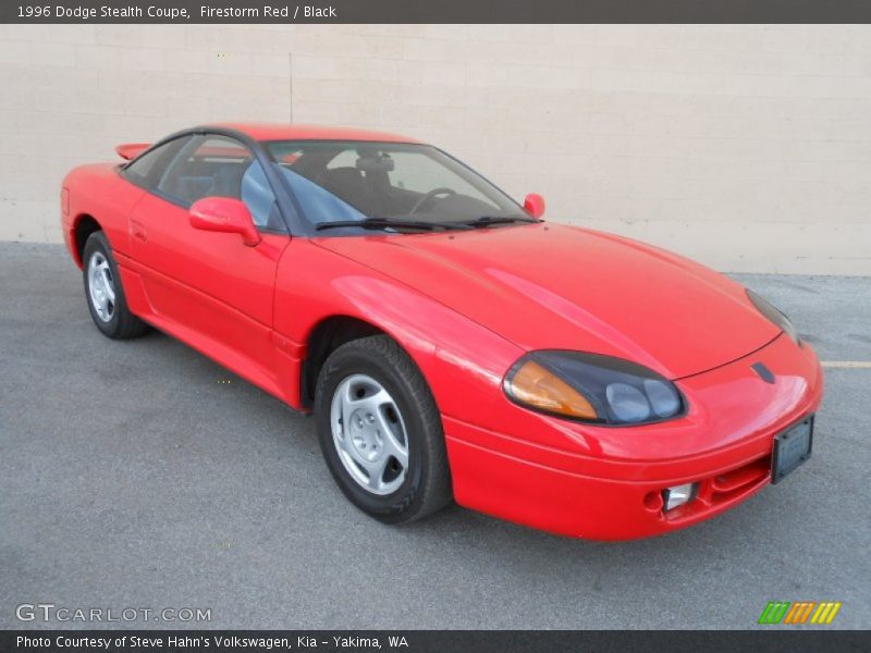 Firestorm Red / Black 1996 Dodge Stealth Coupe