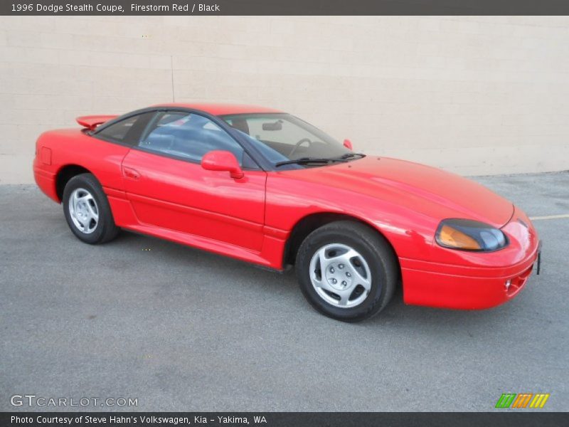 Firestorm Red / Black 1996 Dodge Stealth Coupe