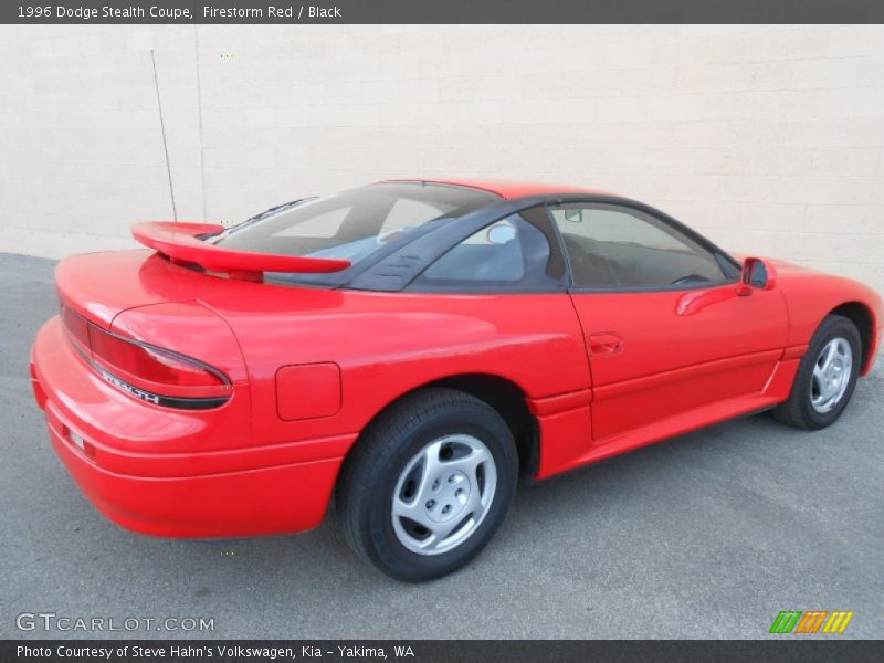 Firestorm Red / Black 1996 Dodge Stealth Coupe