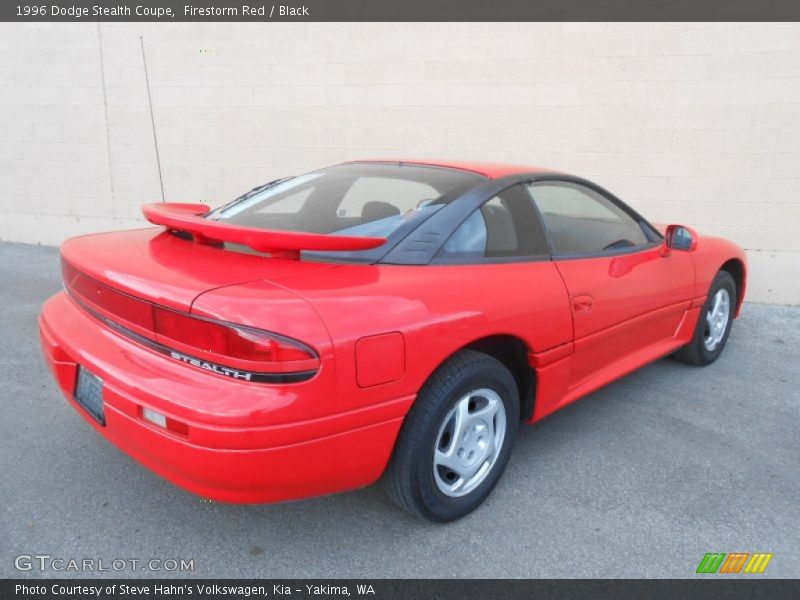 Firestorm Red / Black 1996 Dodge Stealth Coupe