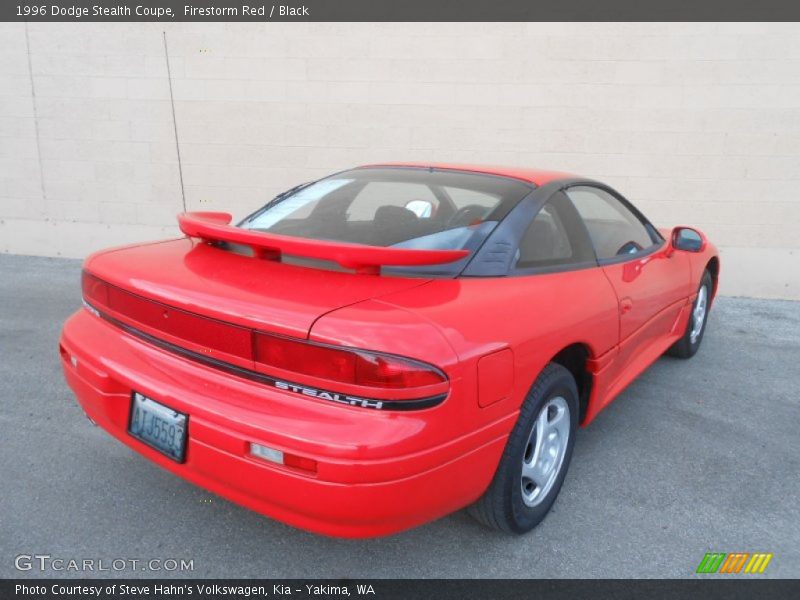 Firestorm Red / Black 1996 Dodge Stealth Coupe