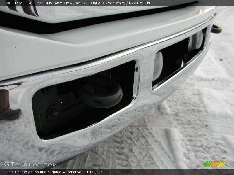 Oxford White / Medium Flint 2006 Ford F350 Super Duty Lariat Crew Cab 4x4 Dually
