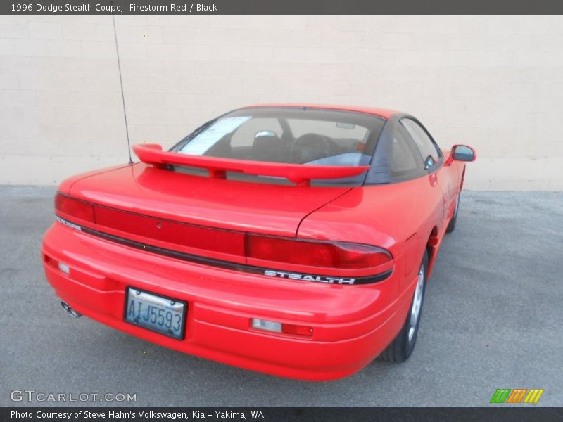 Firestorm Red / Black 1996 Dodge Stealth Coupe