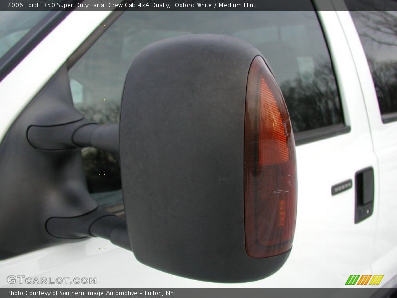 Oxford White / Medium Flint 2006 Ford F350 Super Duty Lariat Crew Cab 4x4 Dually